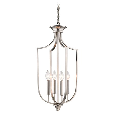 Millennium Brushed Nickel Pendant 636-BN